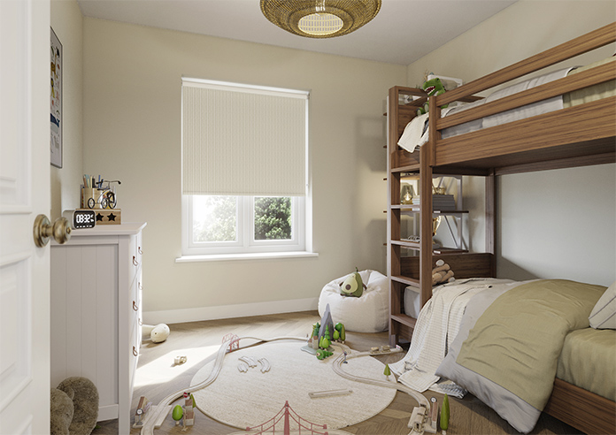 Emily Bond Oscar Stripe, Linen - Roller Blind - Image 7
